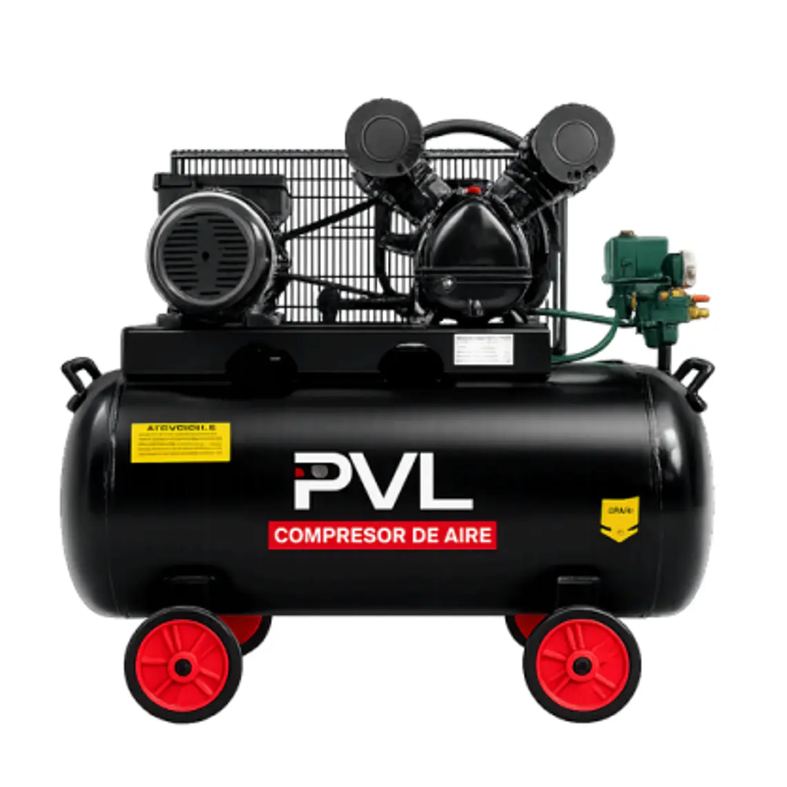 COMPRESOR PISTÓN 3 HP 100 LITROS CABEZAL EN V - PVL 1