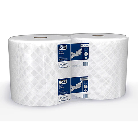 Toalla de papel Advanced 310 m hoja simple (2 unidades)