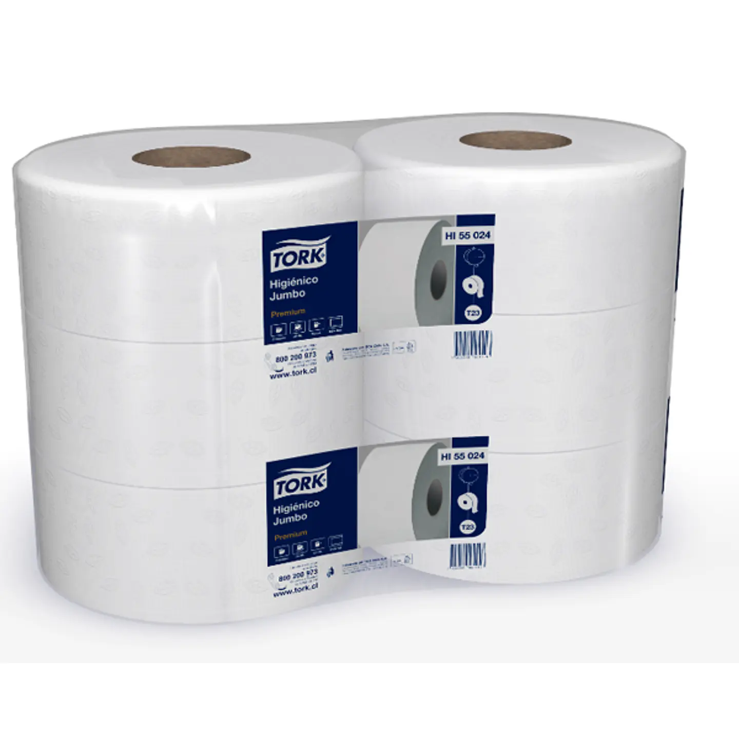 Papel higiénico 250 m doble hoja (6 rollos) 1
