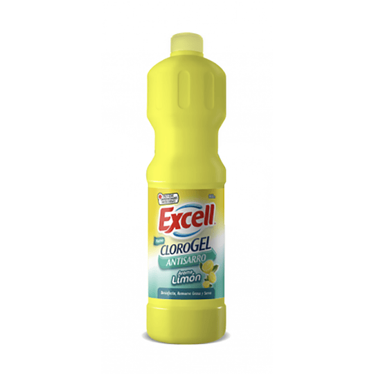 Cloro gel limón 900 cc
