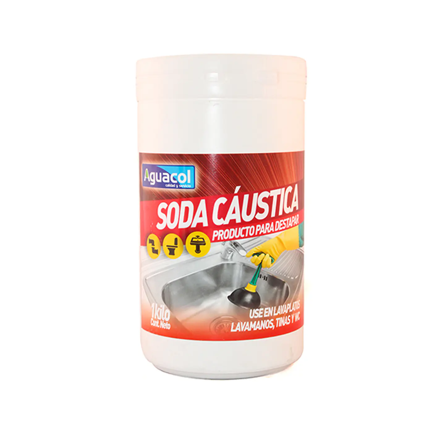 Soda cáustica 1 kg 1