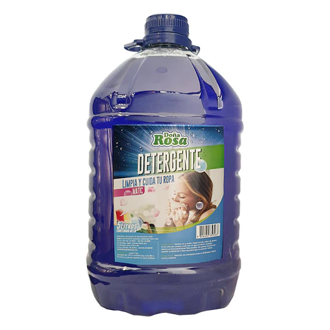 Detergente líquido de ropa Doña Rosa 5L