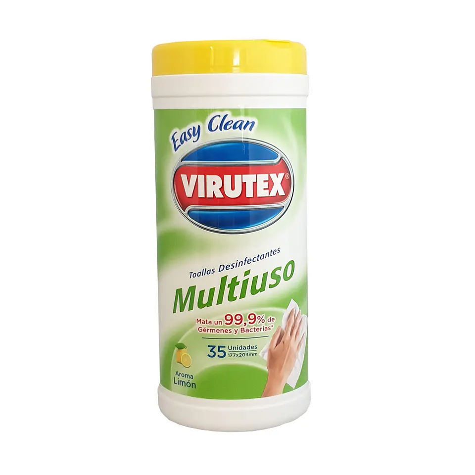 Paños húmedos desinfectantes 35 unidades 1