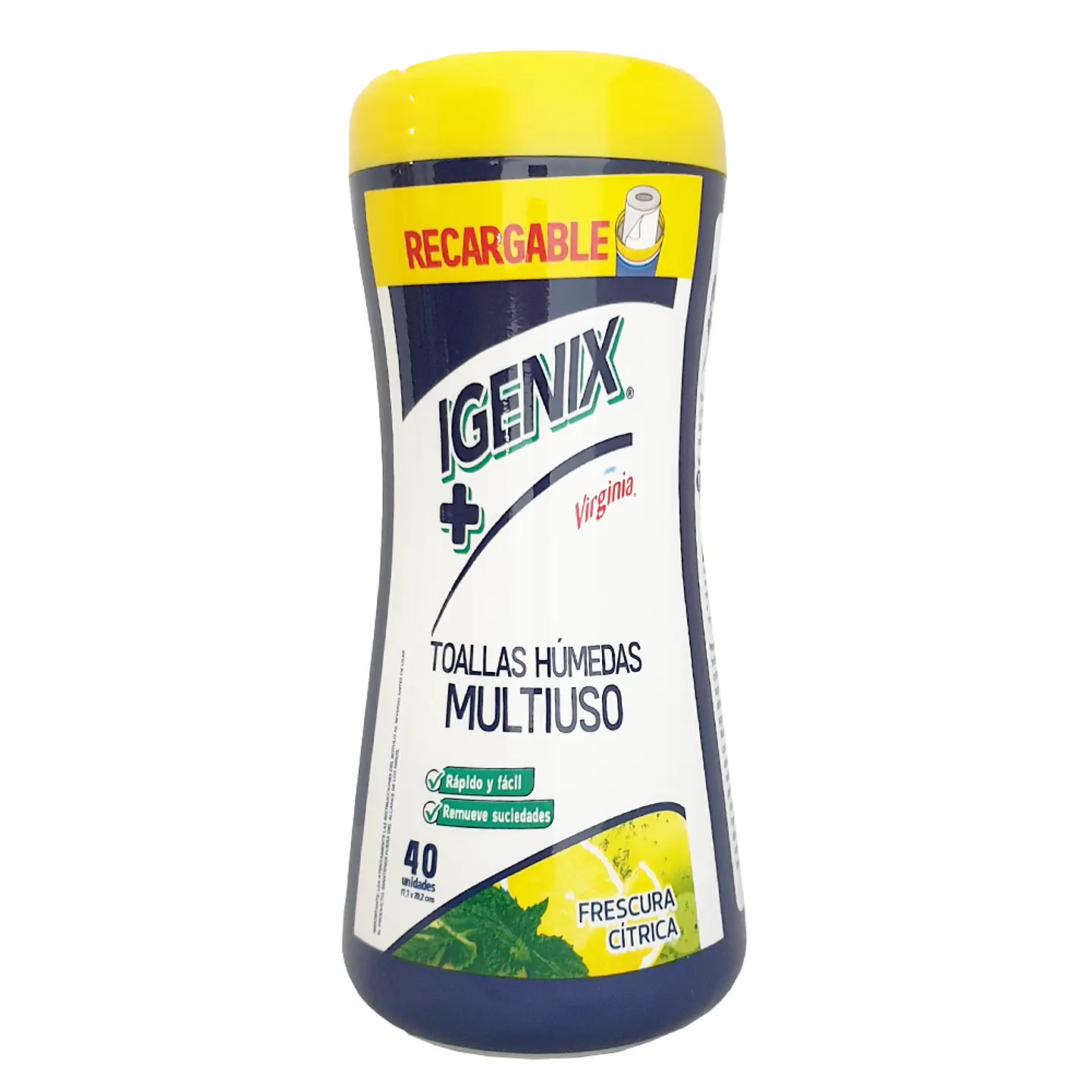 Paños húmedos desinfectantes 40 un. 2