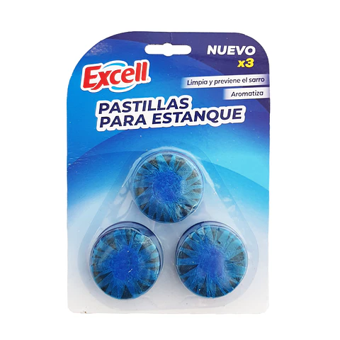 Pastillas para inodoro 3 unidades