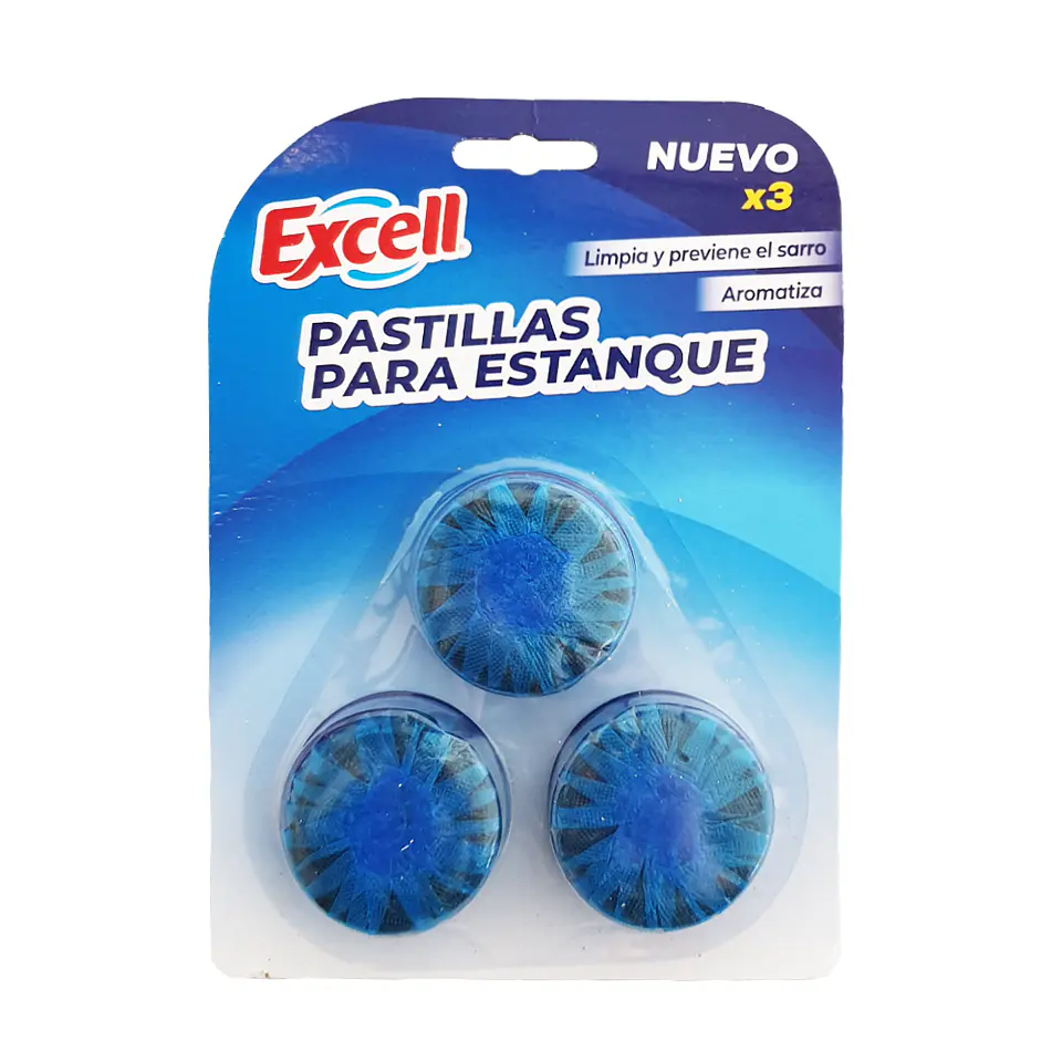 Pastillas para inodoro 3 unidades 1