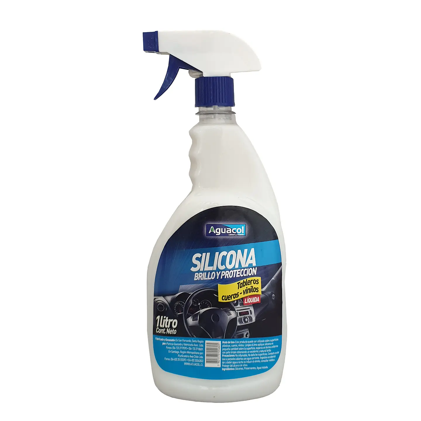 Silicona para autos 1 litro 1
