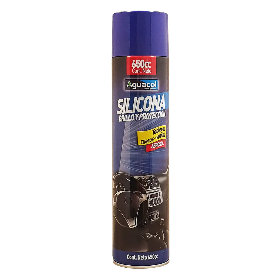 Silicona para autos spray 650cc 1