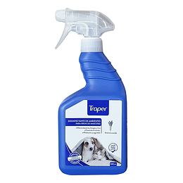 Desinfectante de ambientes mascotas con amonio cuaternario
