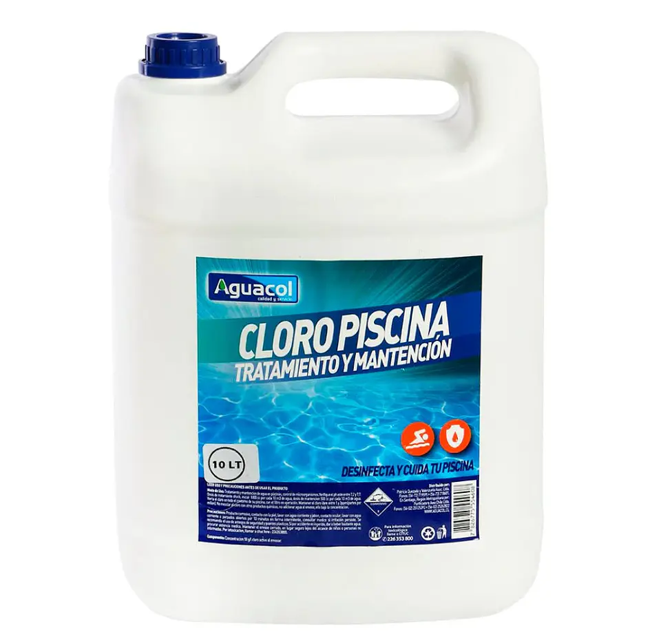 Cloro piscina 10 L 1