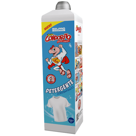 Detergente de ropa 1250 cc Condorito