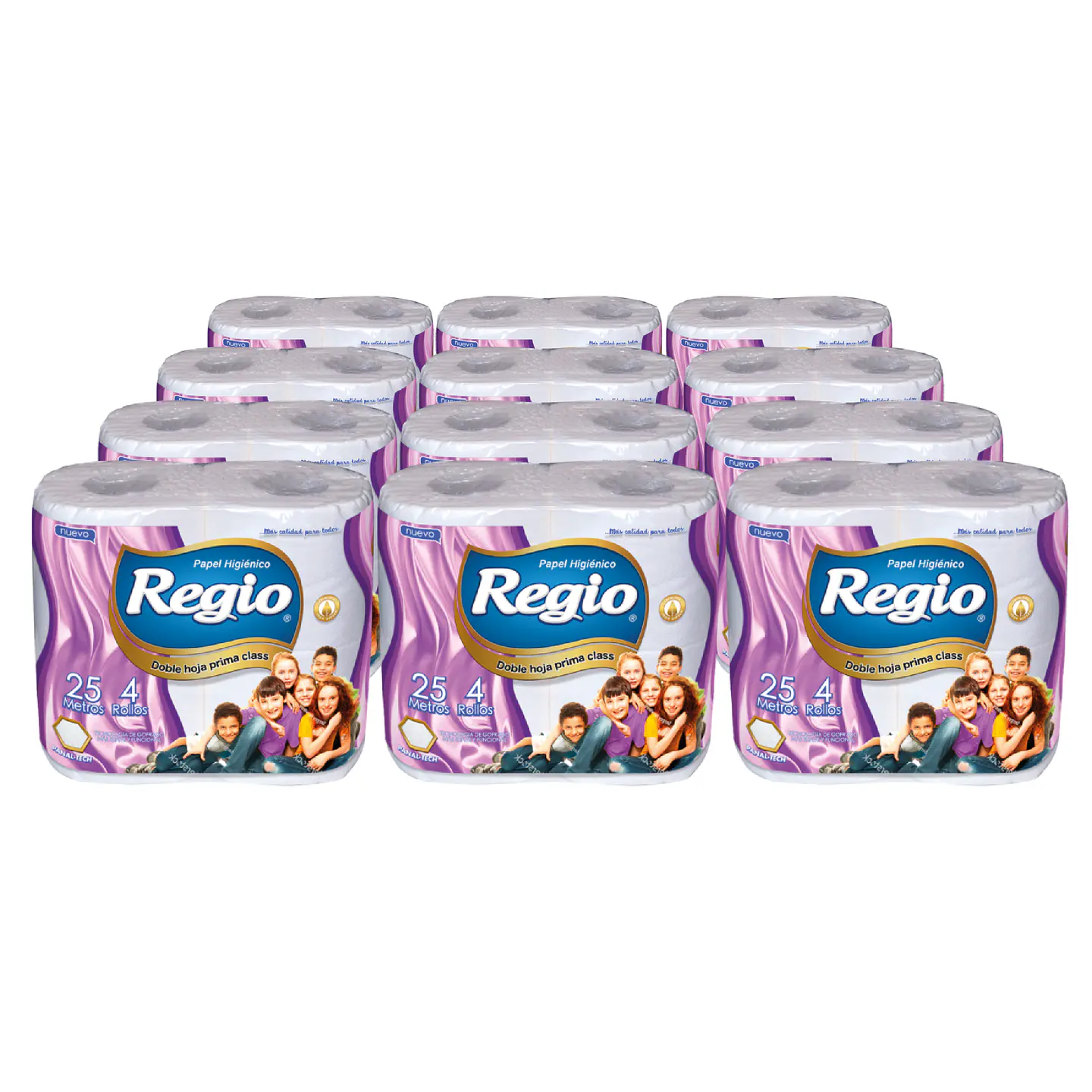 Bolsón papel higiénico 25 m doble hoja (48 rollos) 1