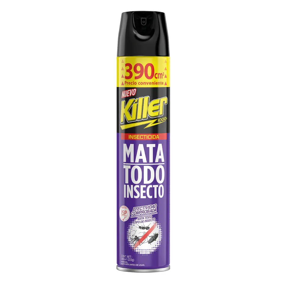 Insecticida mata Todo insecto 390ml 1