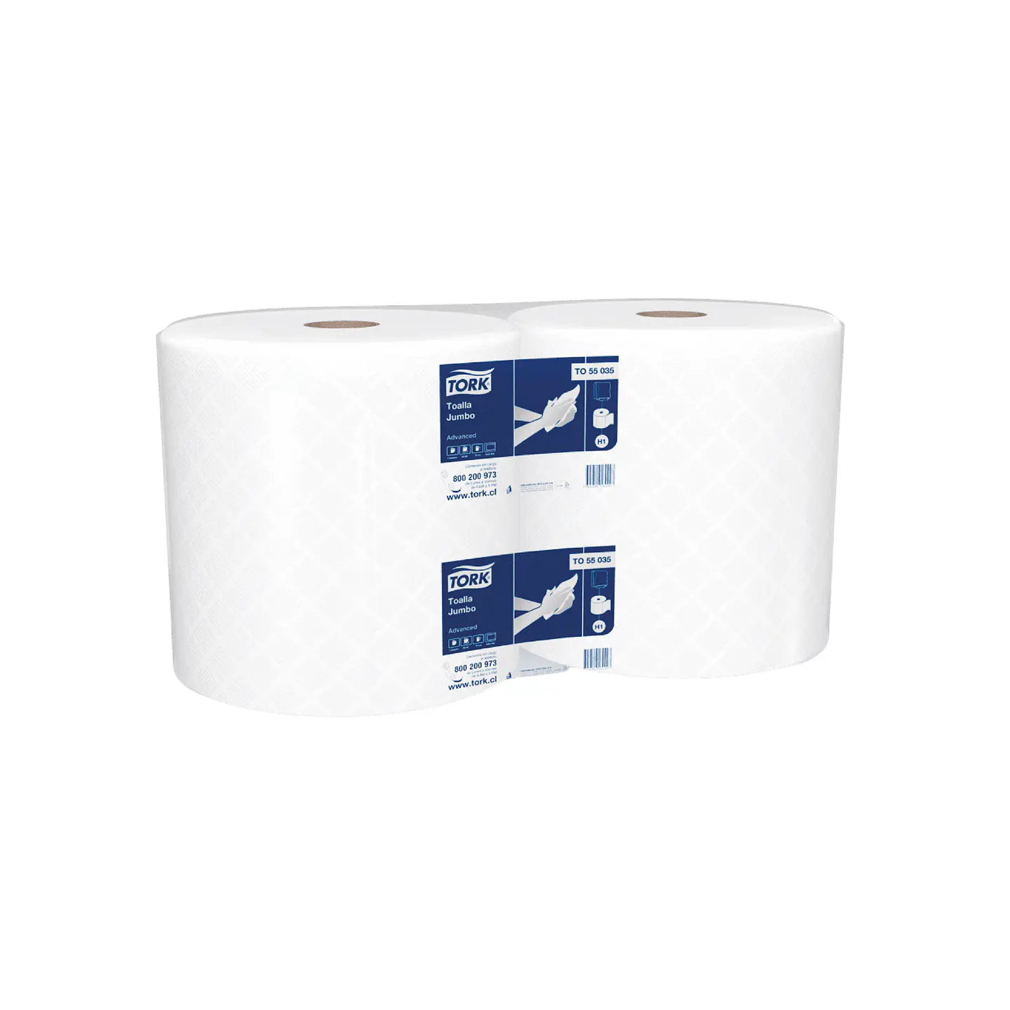 Toalla de papel Advanced 200 m doble hoja (2 unidades) 1
