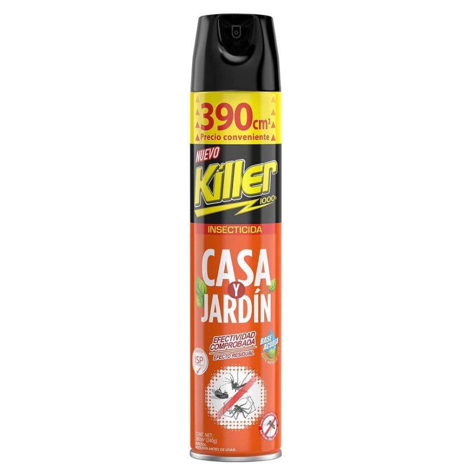 Insecticida Casa y Jardín 390cc