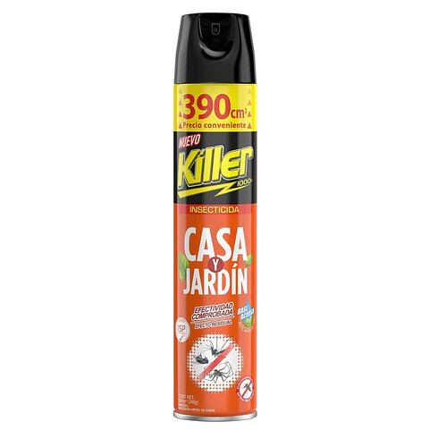 Insecticida Casa y Jardín 390cc