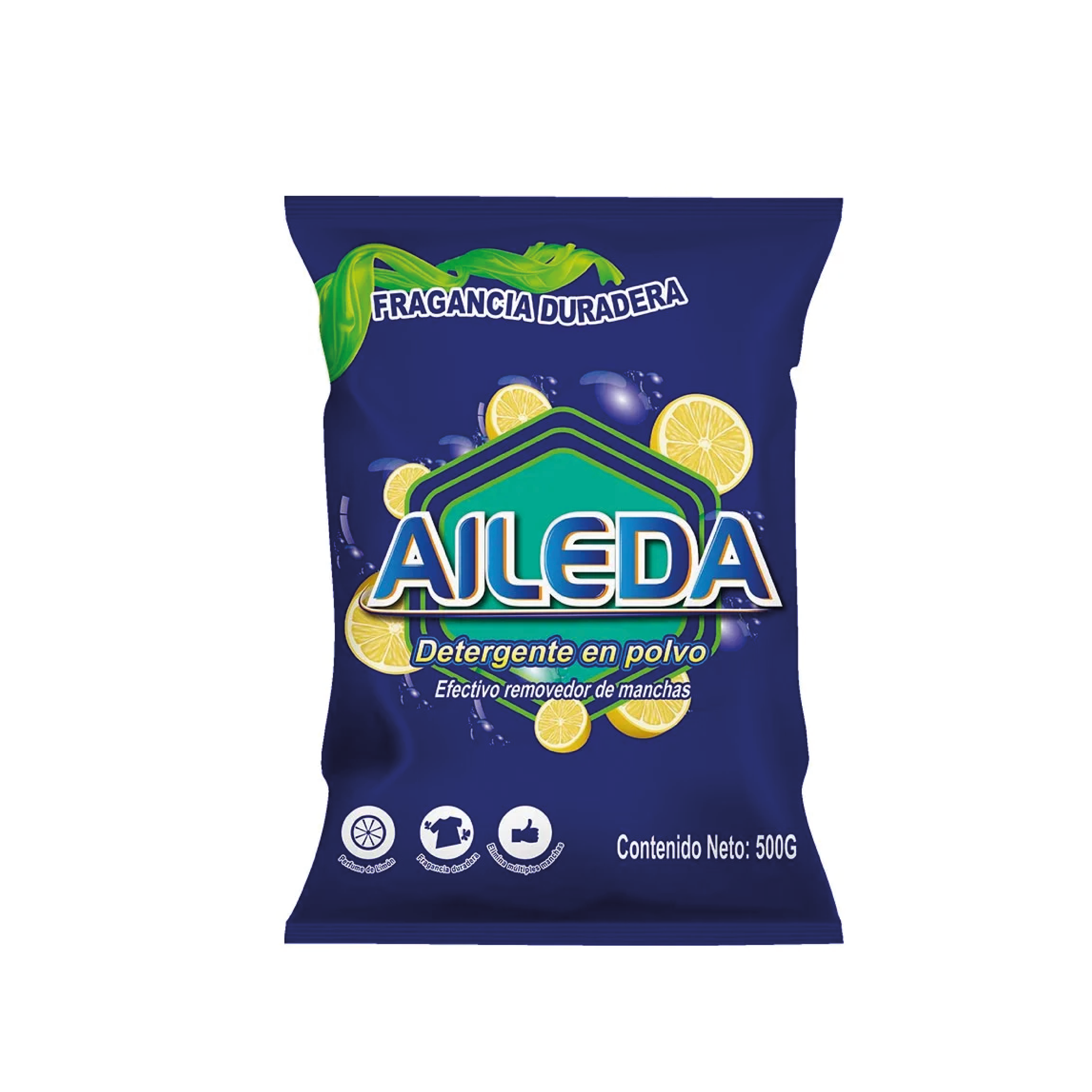 Detergente de ropa en polvo Limón