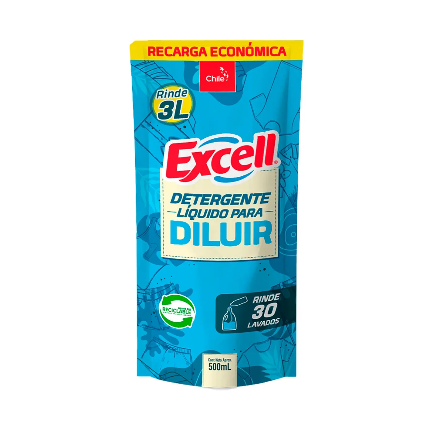 Detergente de ropa para diluir 500ml 1
