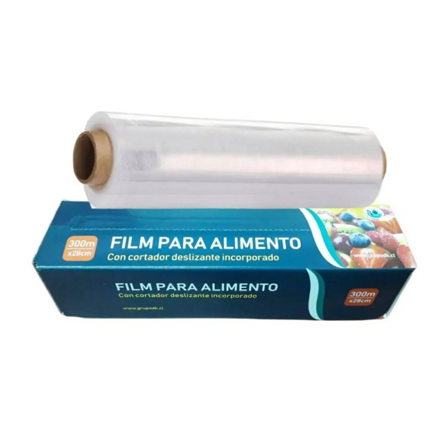 Film plástico para alimentos con cortador 300 m 1