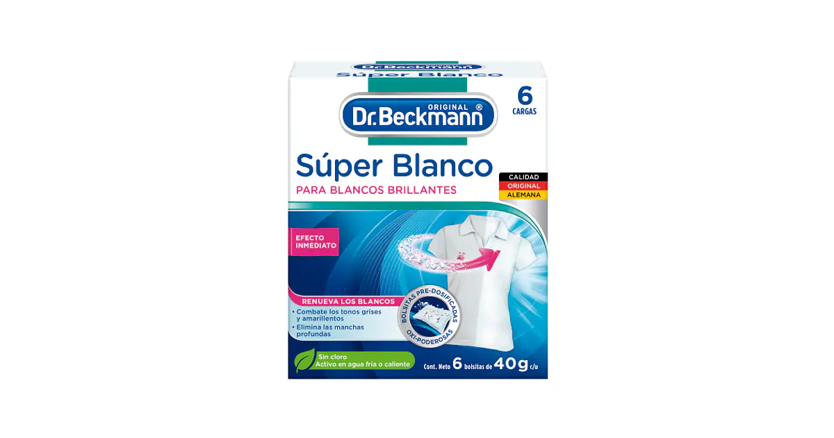 Blanqueador de ropa Súper Blanco 240g