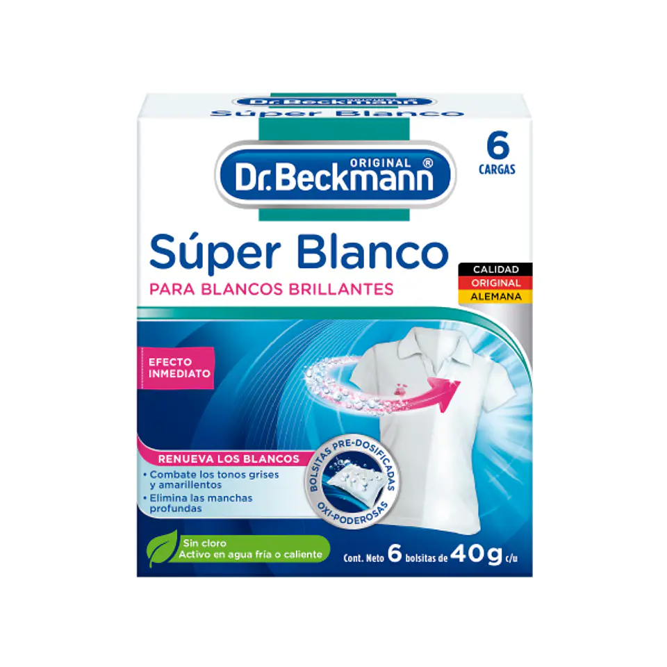 Blanqueador de ropa Súper Blanco 240g 1
