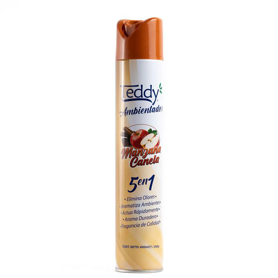 Desodorante ambiental Manzana Canela 400cc 1