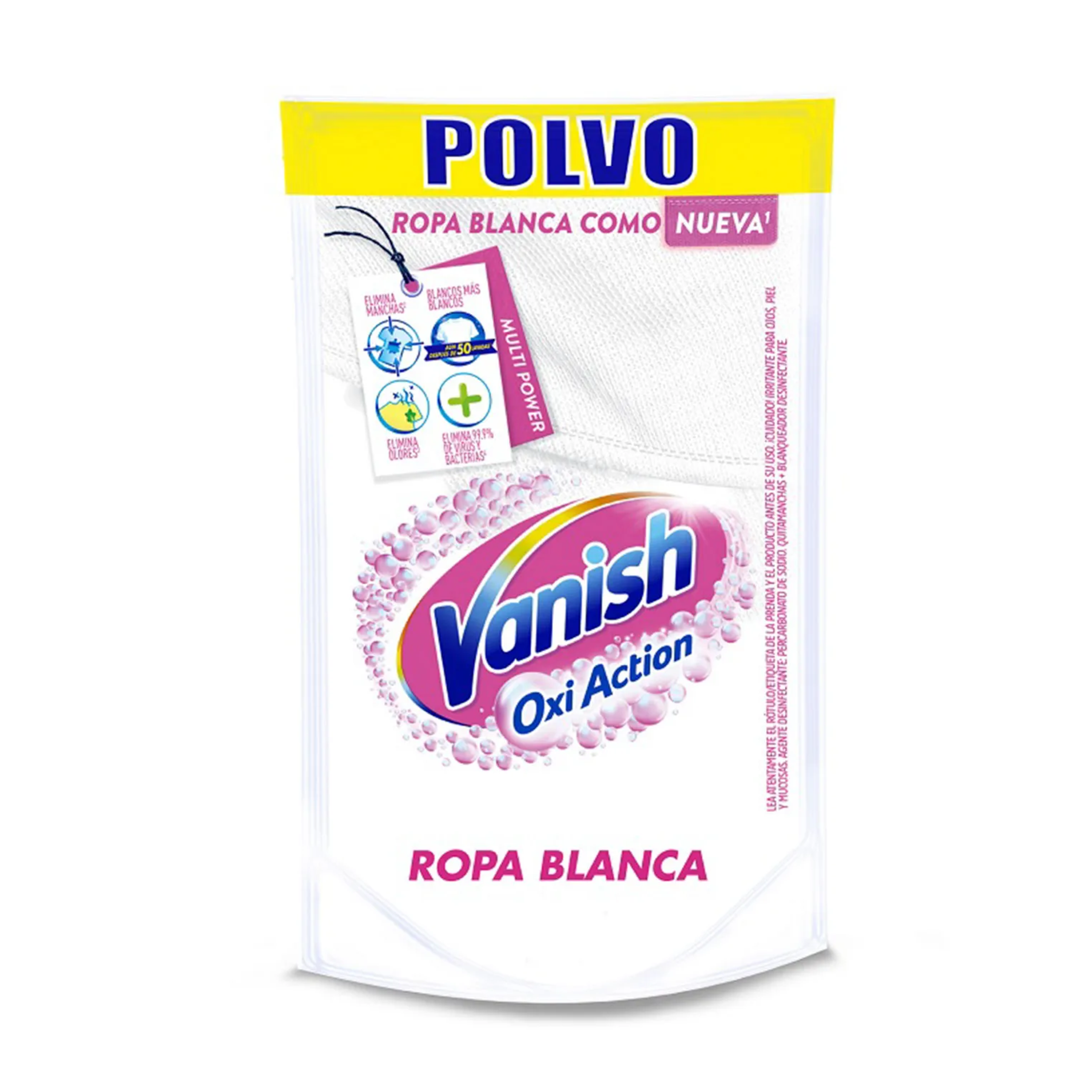 Quitamanchas en polvo ropa blanca 100g