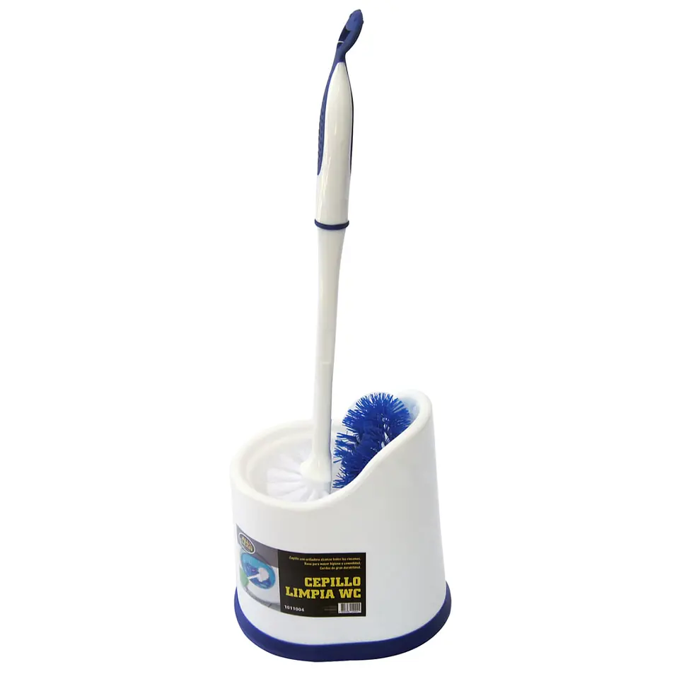 Hisopo para baños con cepillo y base 1
