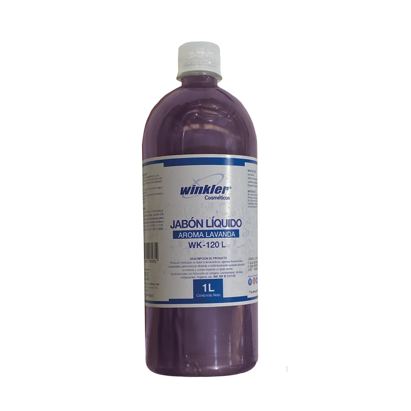 Jabón líquido perlado Lavanda 1 litro 1