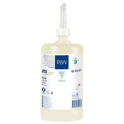 Jabón líquido suave 1L (6 unidades)