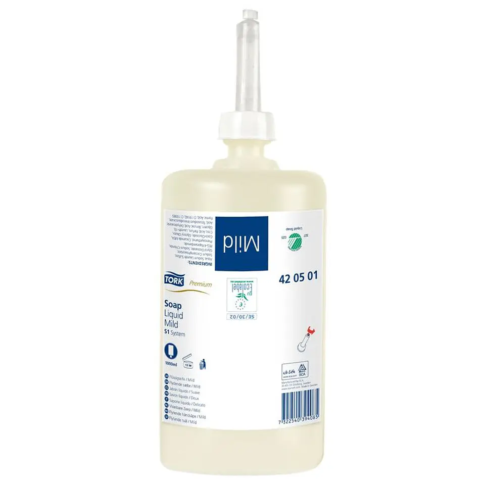Jabón líquido suave 1L (6 unidades) 1