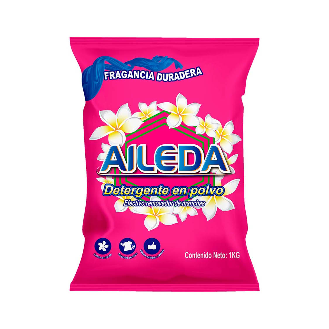 Detergente de ropa en polvo Jazmín 1kg