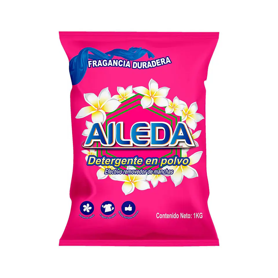 Detergente de ropa en polvo Jazmín 1kg 1