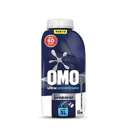 Detergente de ropa Omo para diluir 500ml