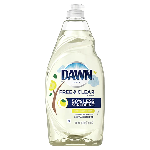 Lavalozas Dawn squeeze Free & Clear 718ml