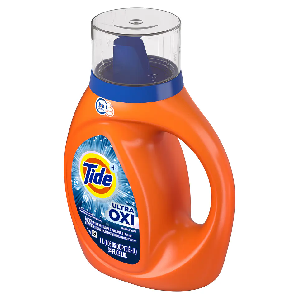 Detergente líquido concentrado Tide Ultra OXI 1L 1