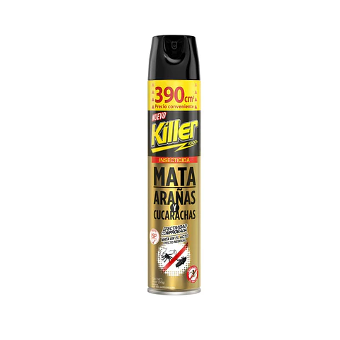 Insecticida mata Arañas y cucarachas 390cc