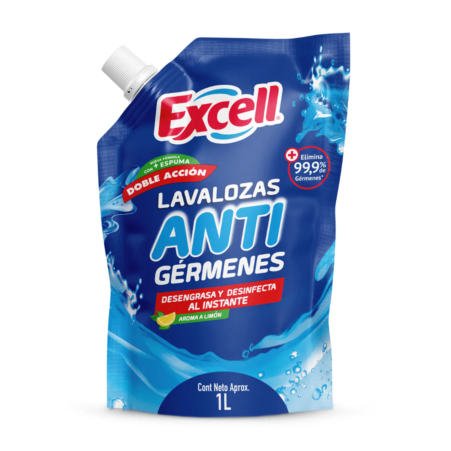Lavalozas antigérmenes recarga 1 lt 1