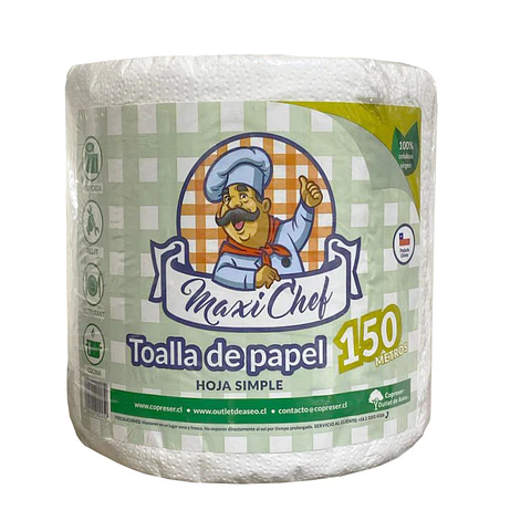 Toalla de papel H/S 150m