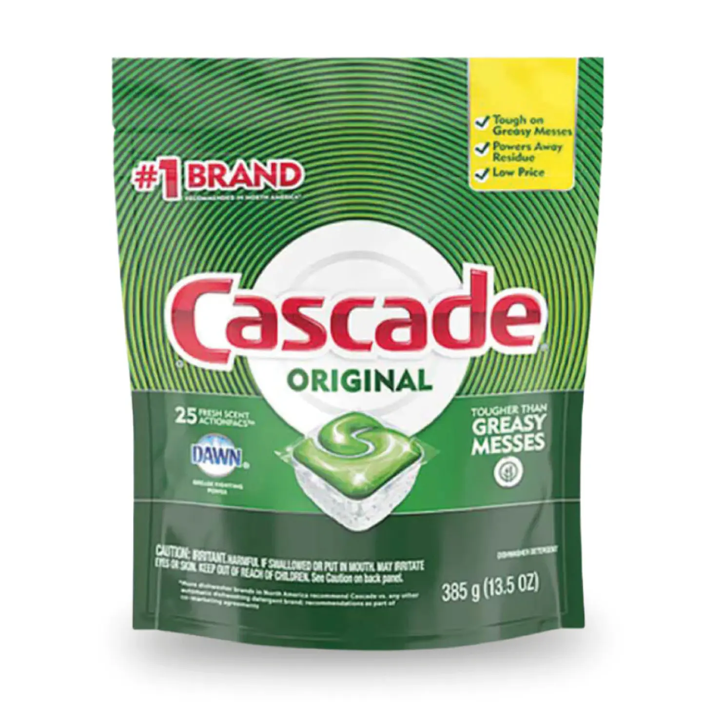 Lavavajillas en cápsulas Cascade Original (25 unidades) 1