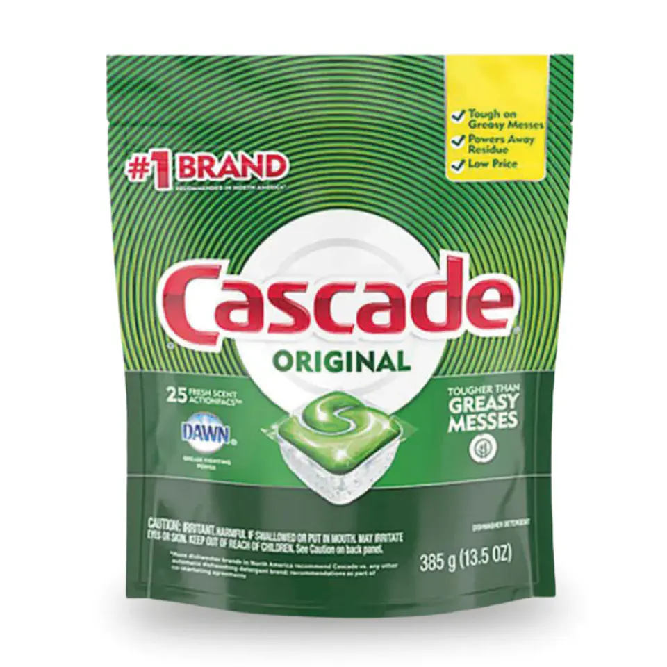 Lavavajillas en cápsulas Cascade Original (25 unidades) 1