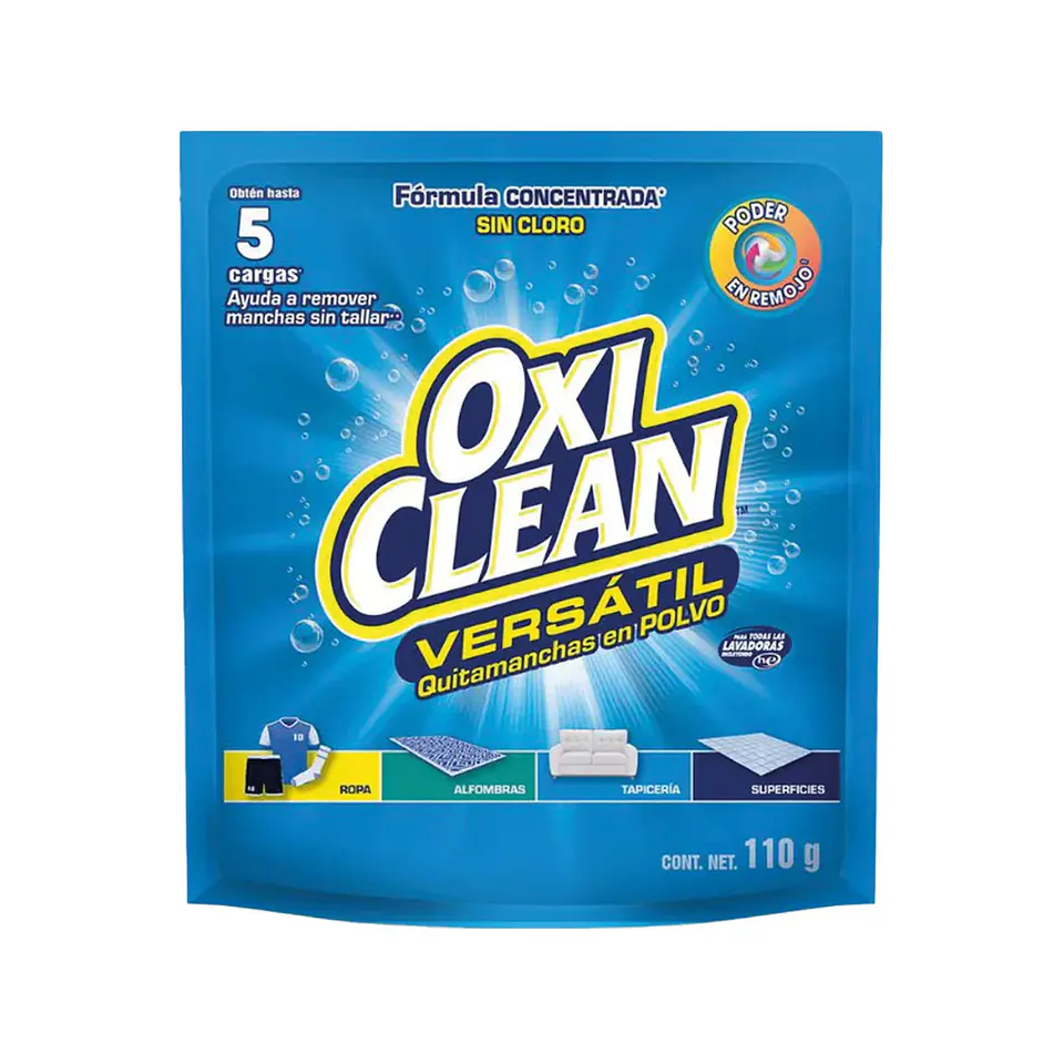 Quitamanchas en polvo OxiClean 110g 1