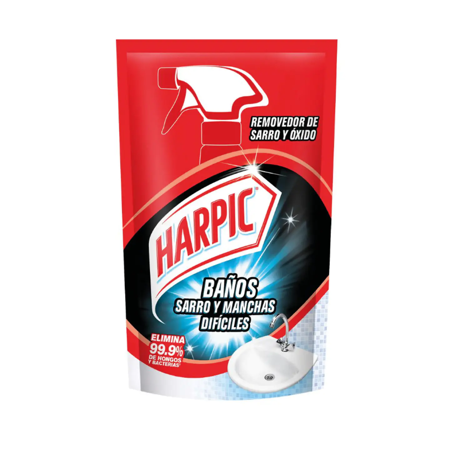 Limpiador de baños Sarro y Manchas difíciles doypack 420ml 1