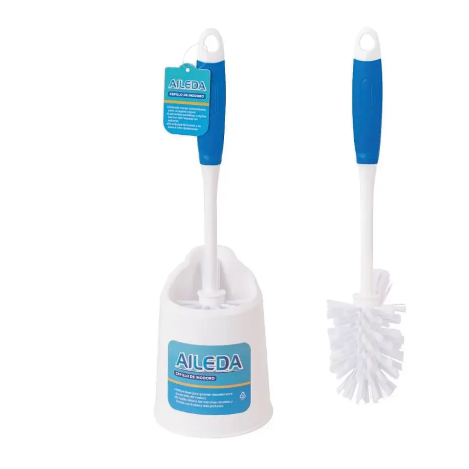 Hisopo para inodoros doble cerda con base 1