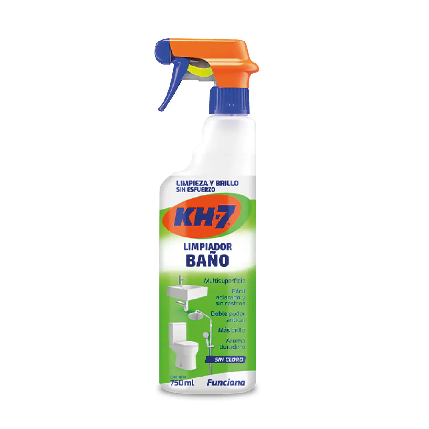 Limpiador de baños gatillo 750 ml 1