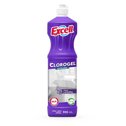Cloro gel antisarro Lavanda 900 cc