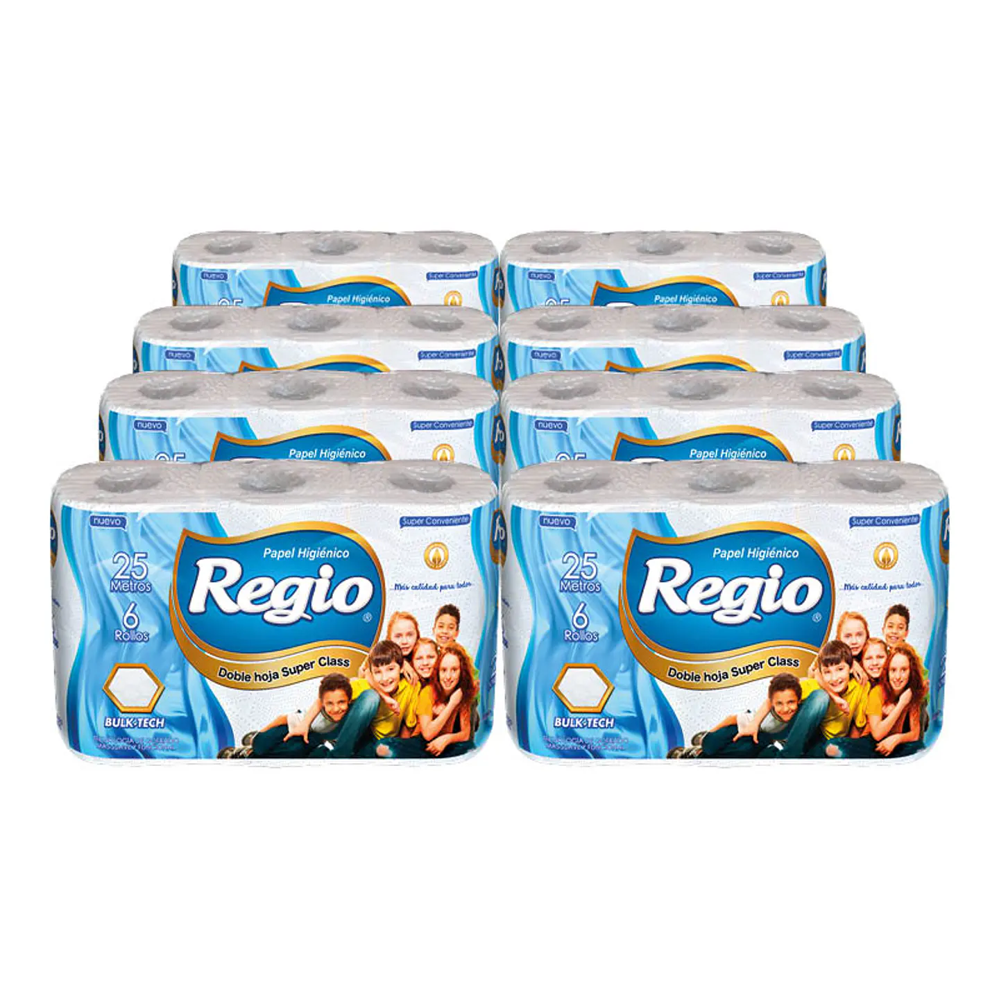 Bolsón papel higiénico 25 m doble hoja (48 rollos) 1