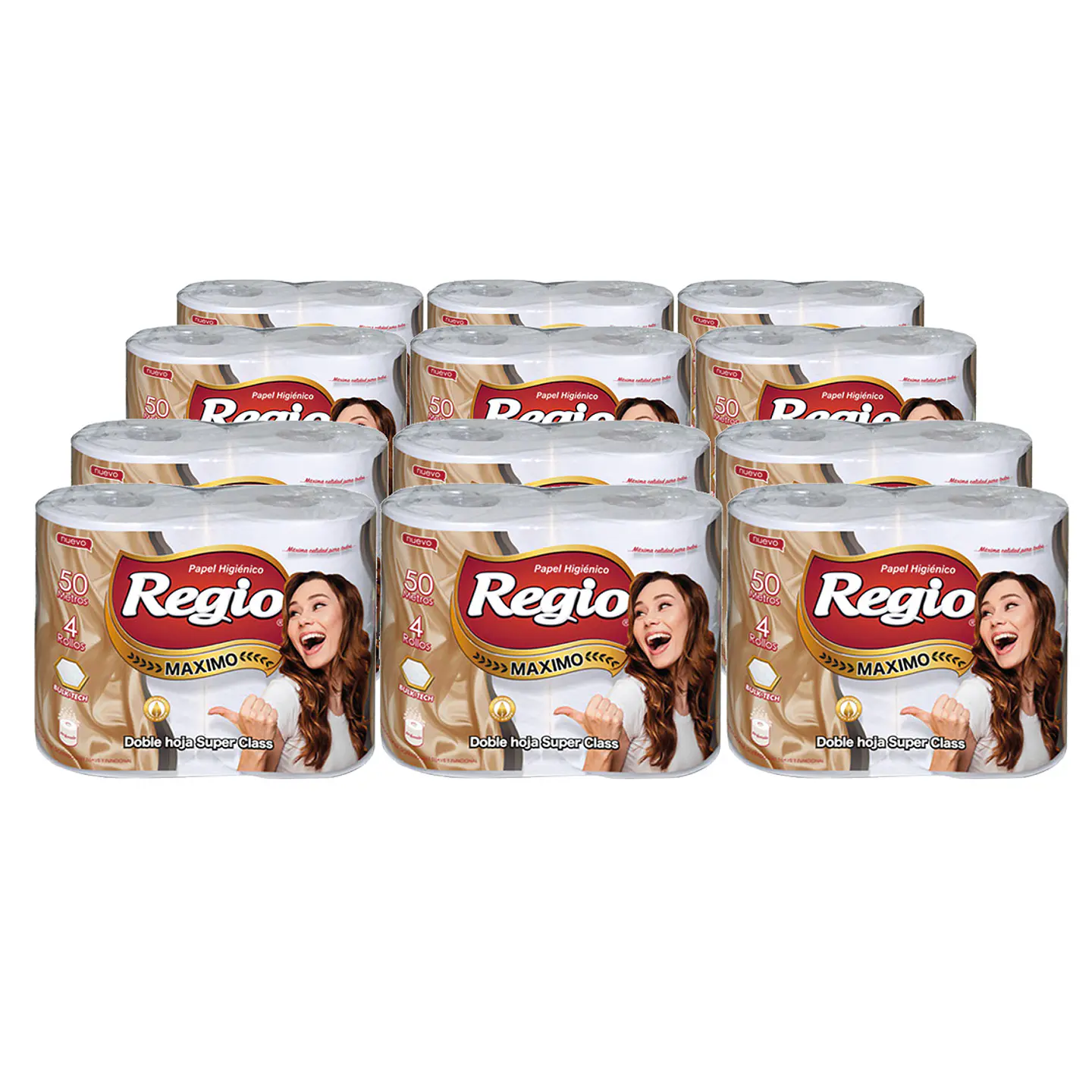 Bolsón papel higiénico 50 m doble hoja (48 rollos) 1