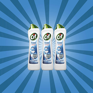 PACK Limpiador Cif crema 750g [3 unidades]