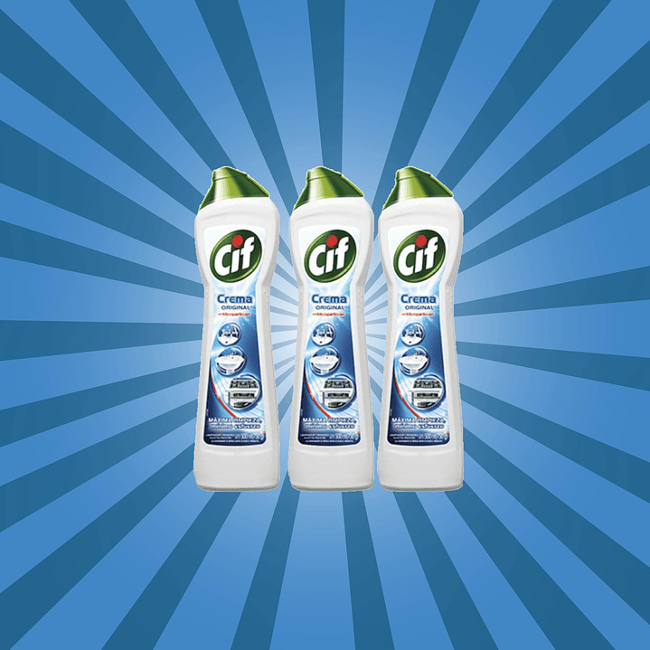 PACK Limpiador Cif crema 750g [3 unidades] 1
